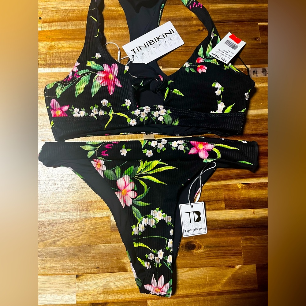 TiniBikini Floral Bikini New